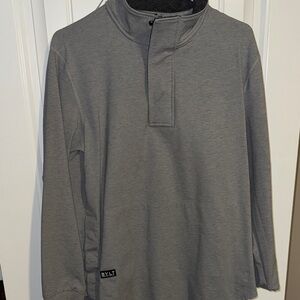 BYLT Gray fairway golf pullover